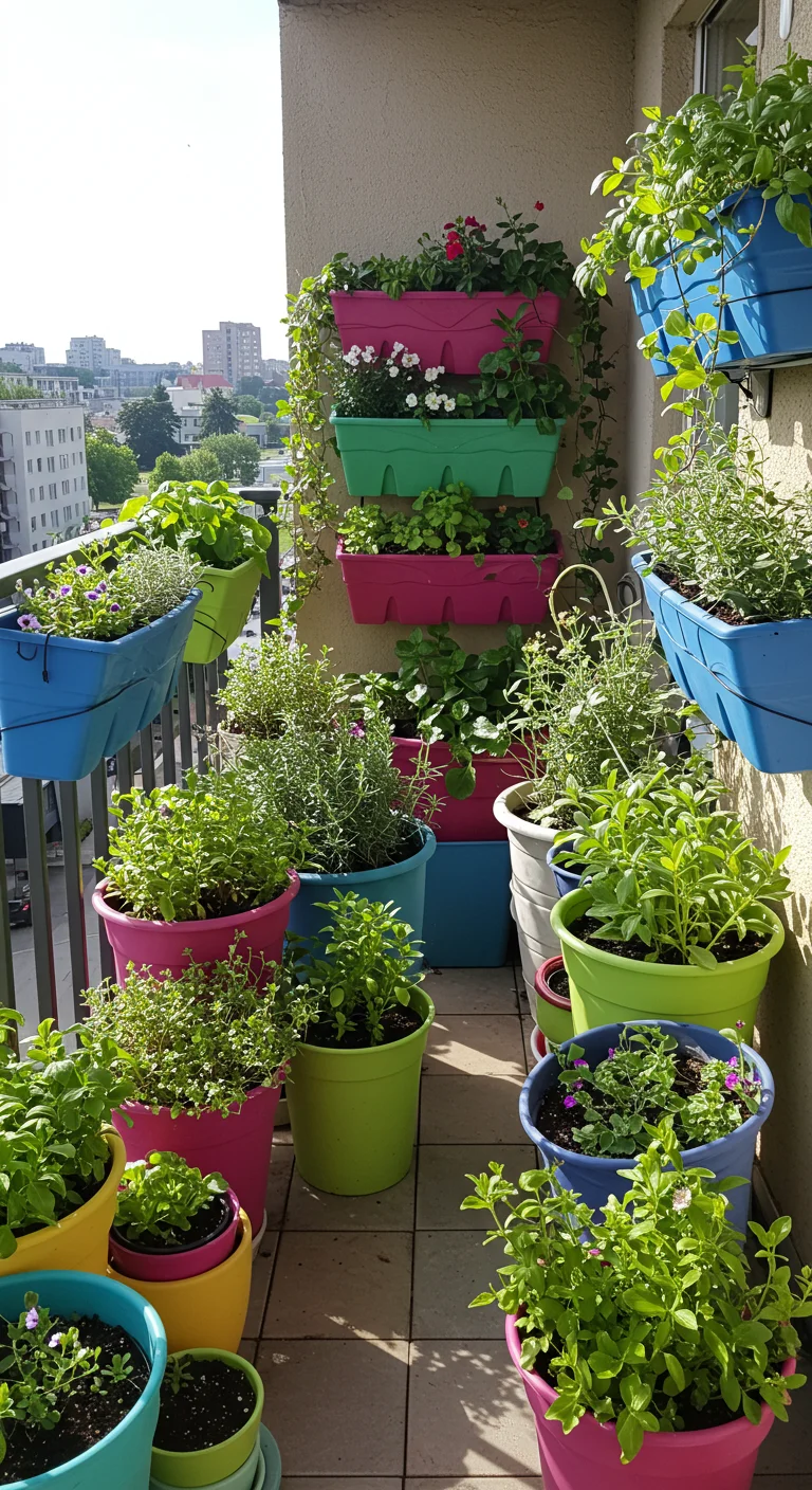 2. Container Planting: Maximizing Space with Style