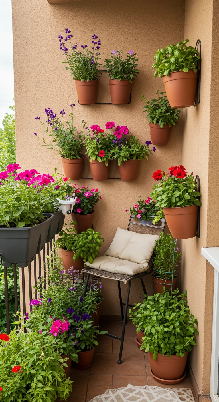 4. Flower Power: Brighten Up Your Balcony with Blooms
