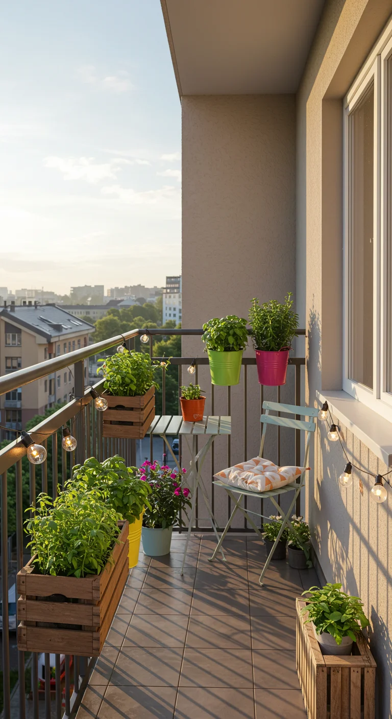 5. DIY Rail Planters: Custom Solutions for Small Spaces