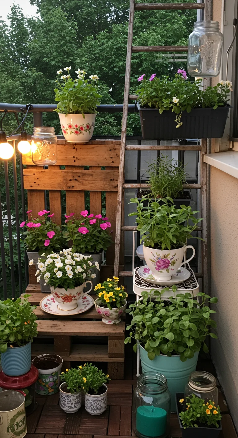 12. Upcycling Ideas: Transforming Old Items into Garden Decor