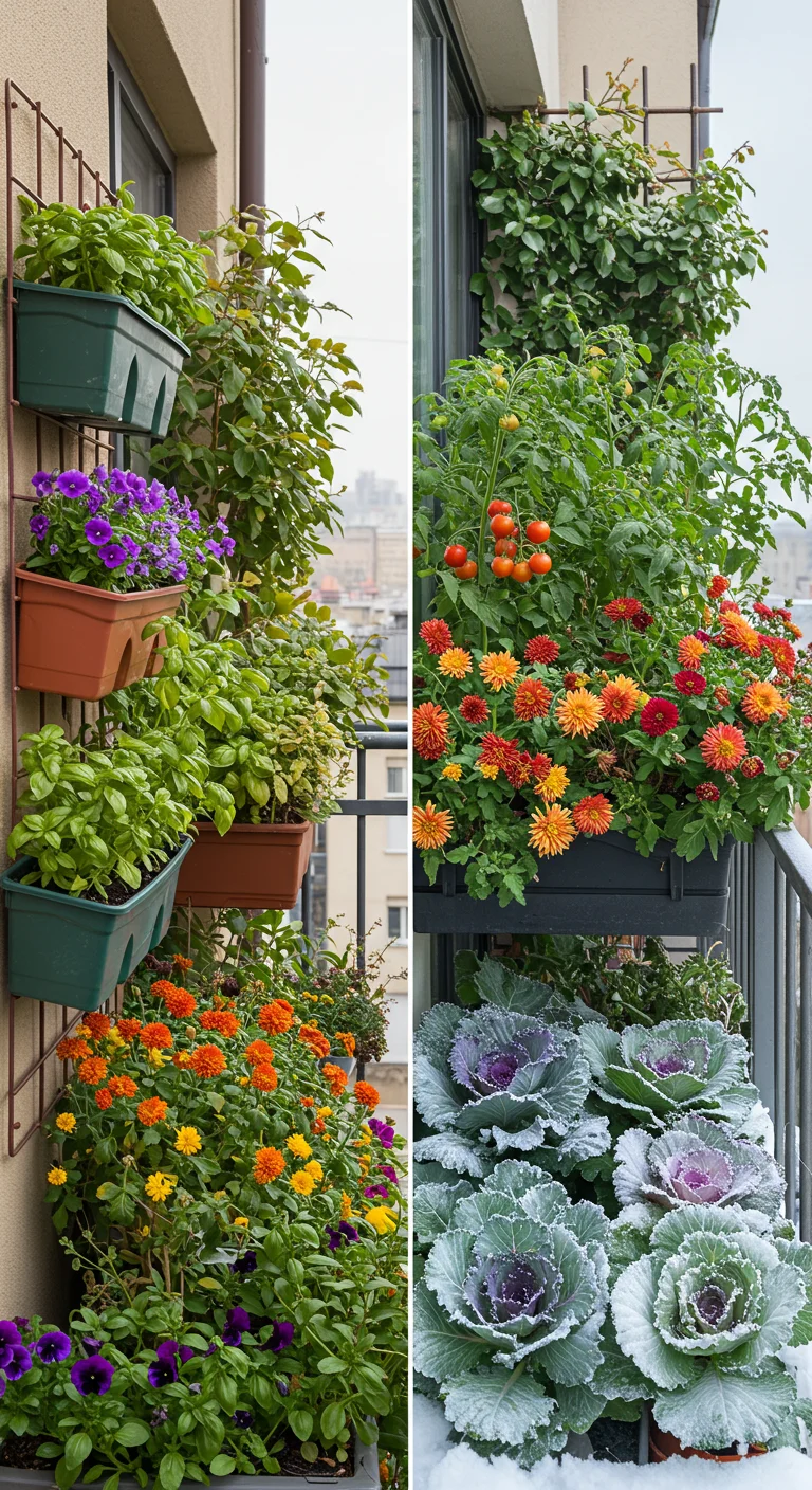 14. Seasonal Wonders: Year-Round Balcony Gardening