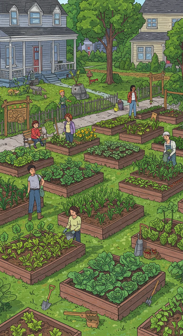 28. Community Gardens: Sharing Space with Neighbors