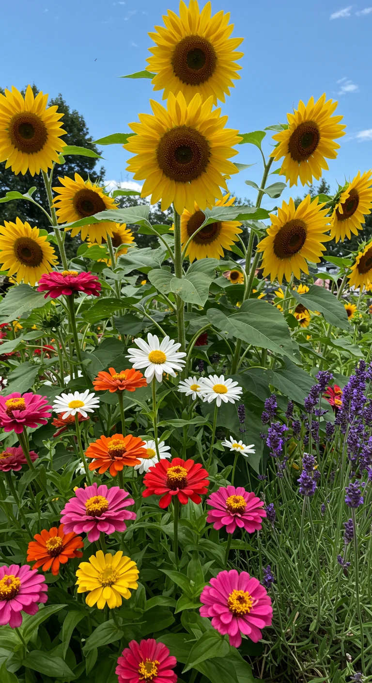 2. Colorful Flower Power: Choosing the Right Blooms