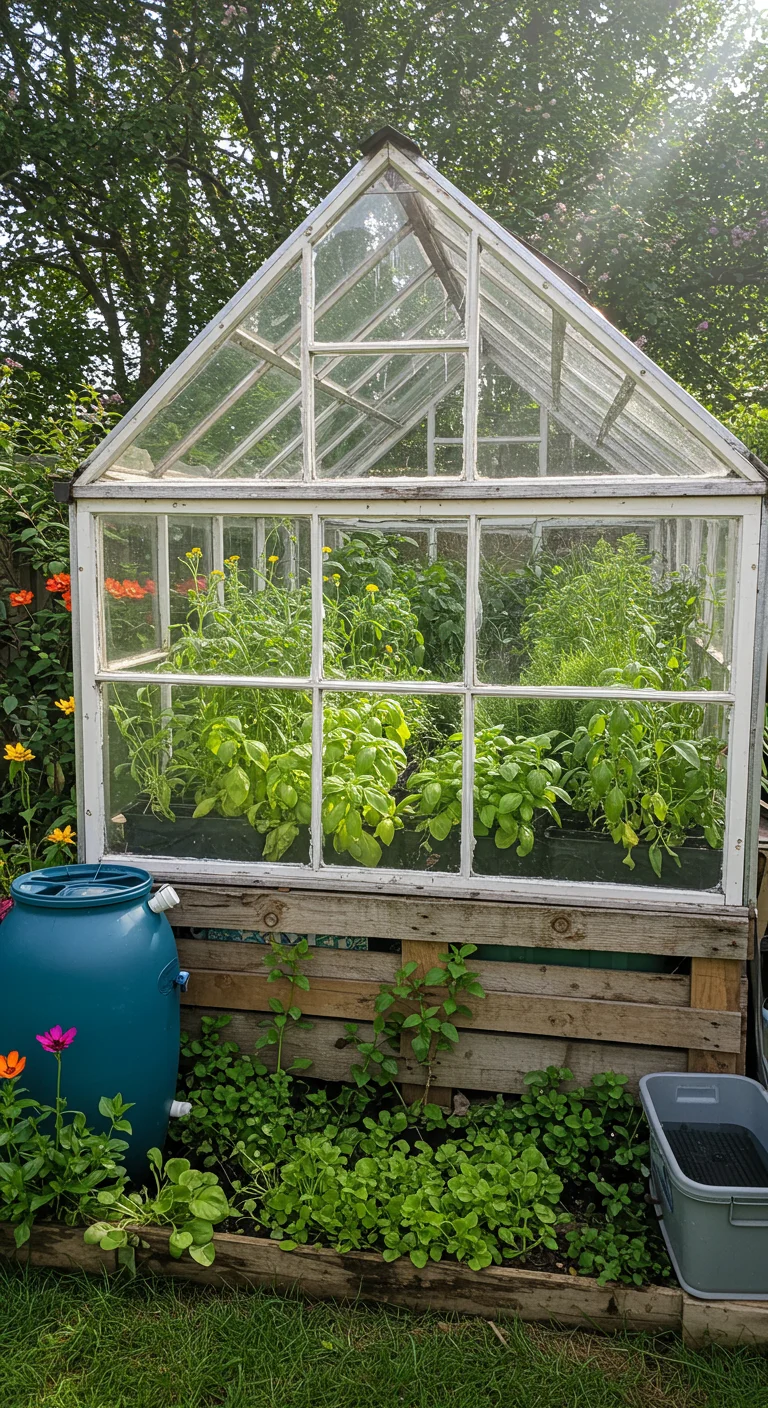 7. Groovy Greenhouses: Growing Your Own Herbs and Veggies