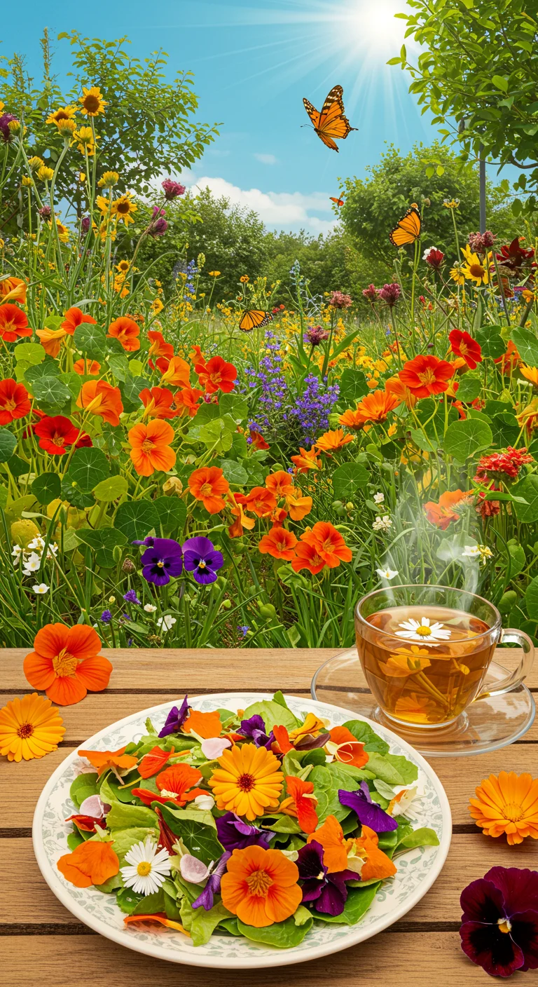 12. Edible Flowers: Tasting the Beauty of Your Garden