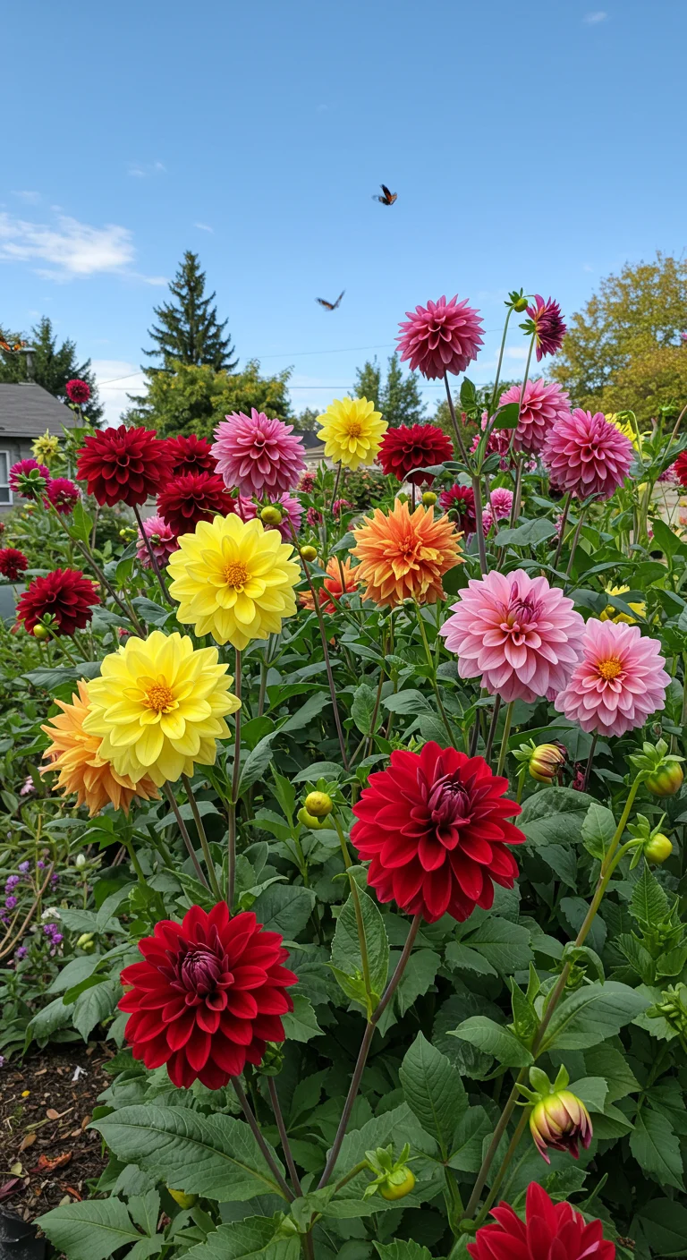 2. Dazzling Dahlias: Show-Stoppers for Your Garden