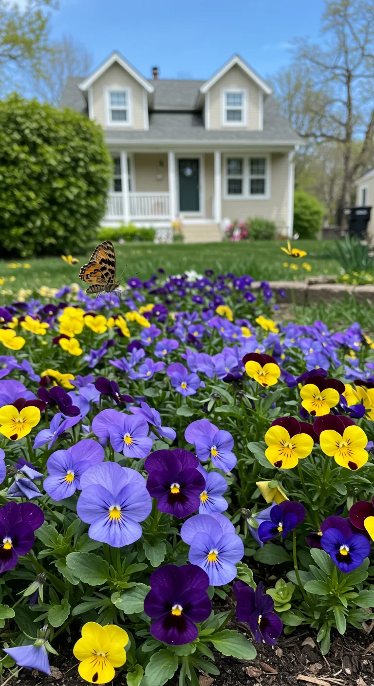 4. Vibrant Violets: Small Flowers, Big Impact