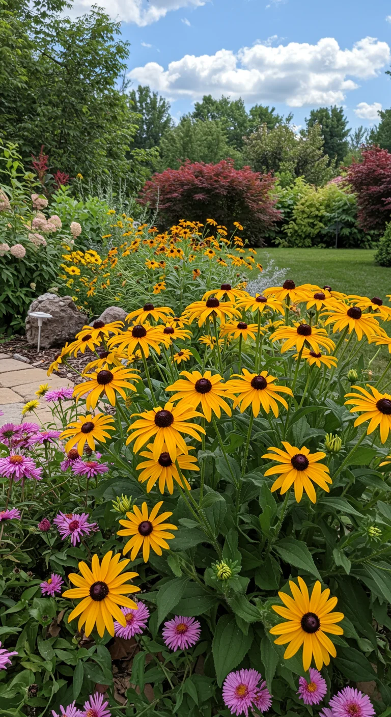 27. Resilient Rudbeckias: Low-Maintenance Beauty