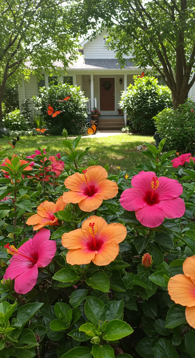 29. Exotic Hibiscus: Tropical Touch in Your Garden