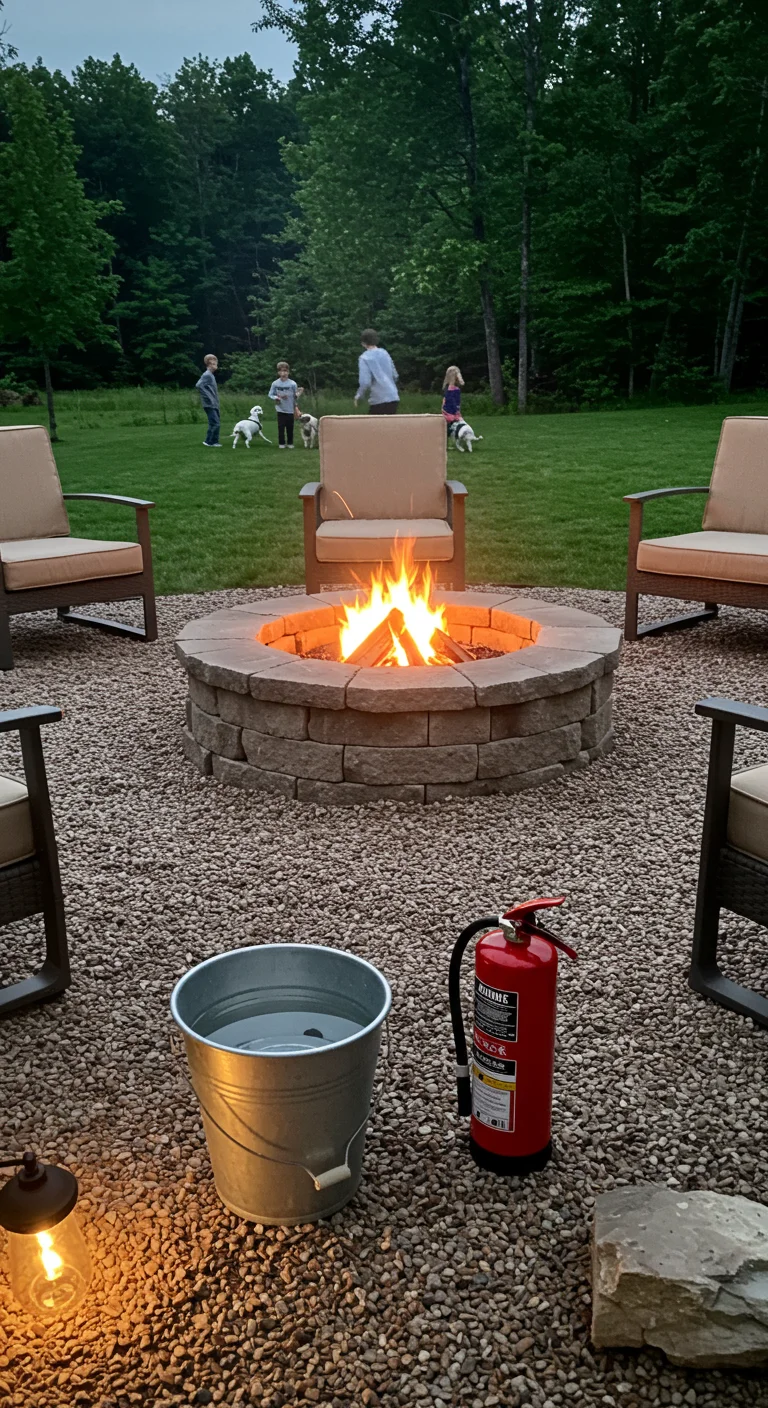 8. Safety First: Essential Fire Pit Precautions
