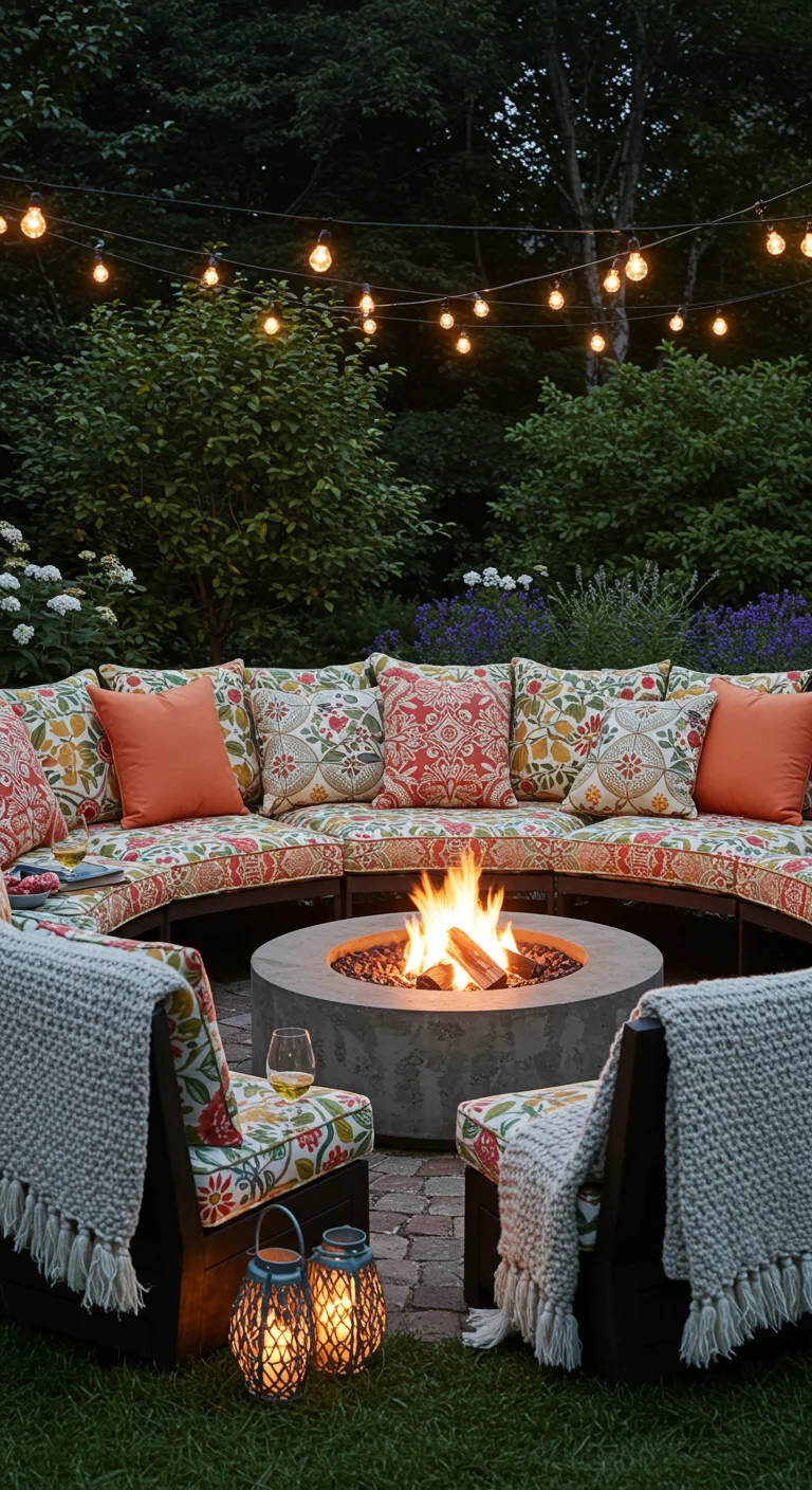 16. Colorful Accents: Adding Cushions and Throws