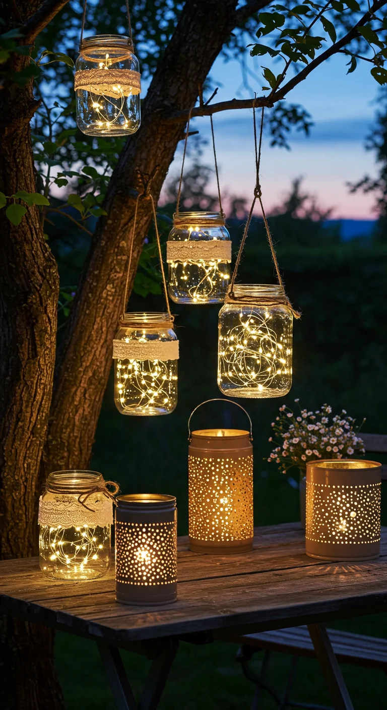 2. Lanterns on a Budget: DIY Magic