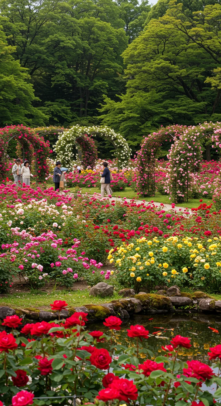 4. A Floral Symphony: The Secret Rose Garden of Kyoto