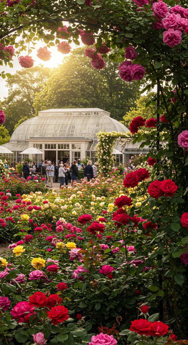 5. The Untamed Beauty: Rose Garden of the Royal Botanic Gardens, Kew