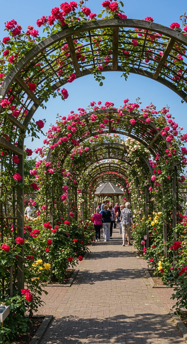 9. The Art of Roses: The Trellis Garden in the Netherlands