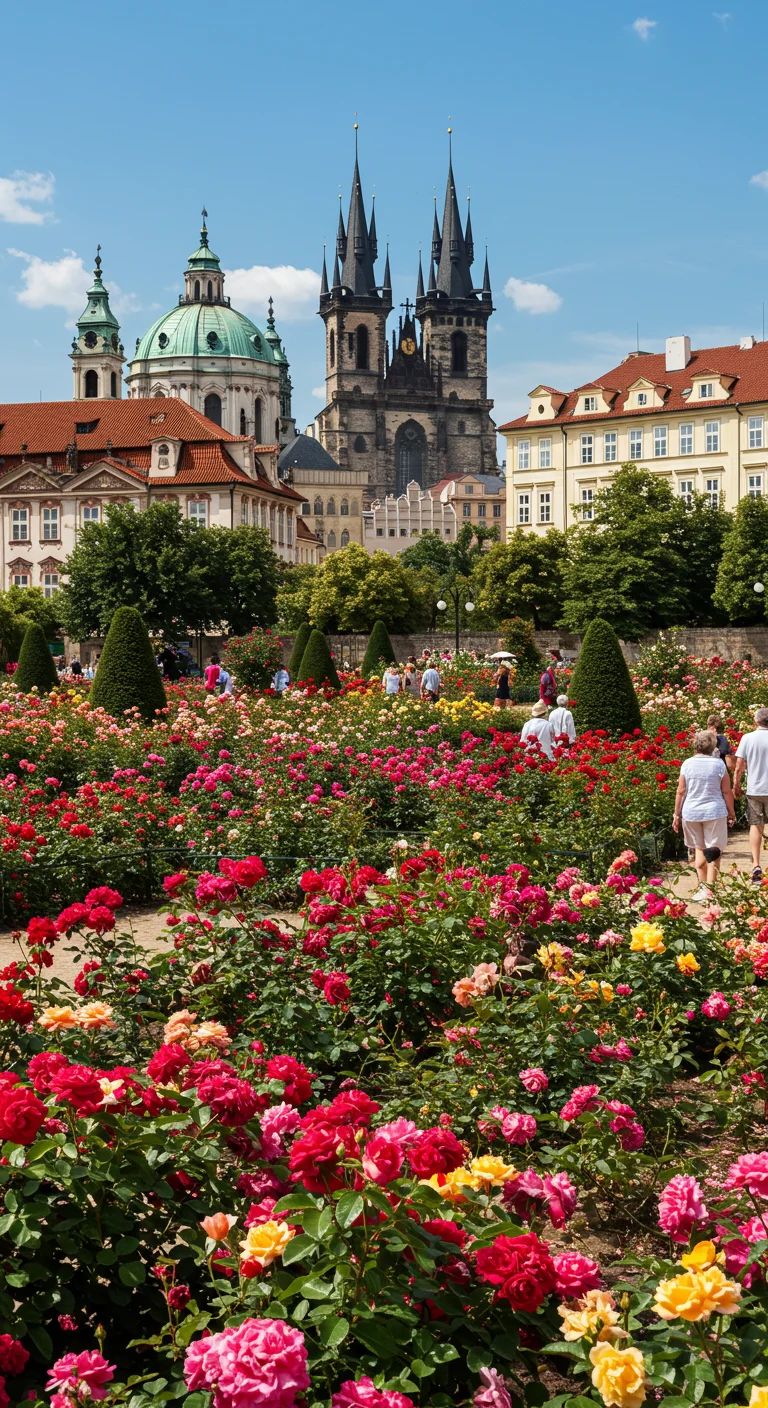 13. Petals of the Past: The Rose Garden of the Old Market Square, Prague