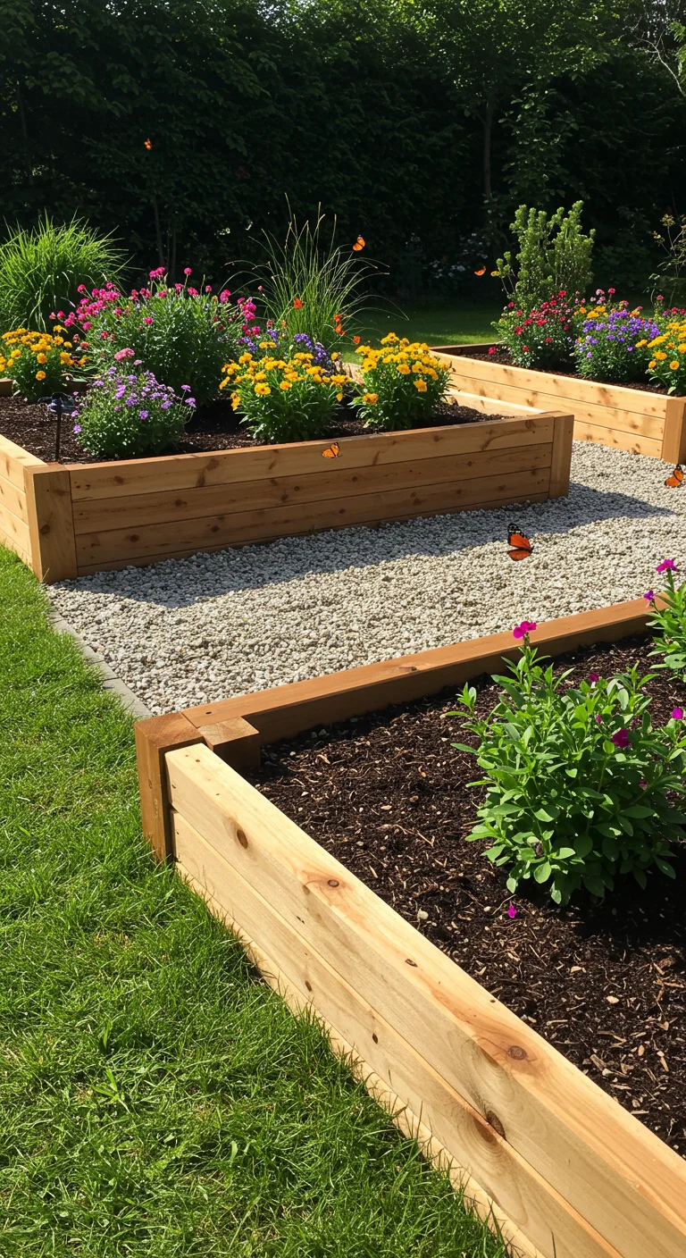 18. Garden Bed Borders: Defining Spaces with Style