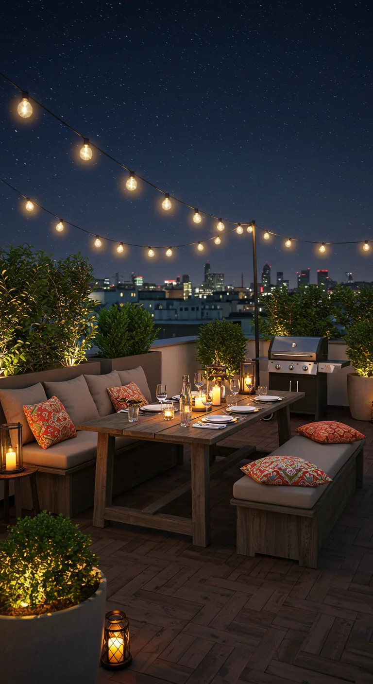 4. Dining Under the Stars: Outdoor Eating Areas