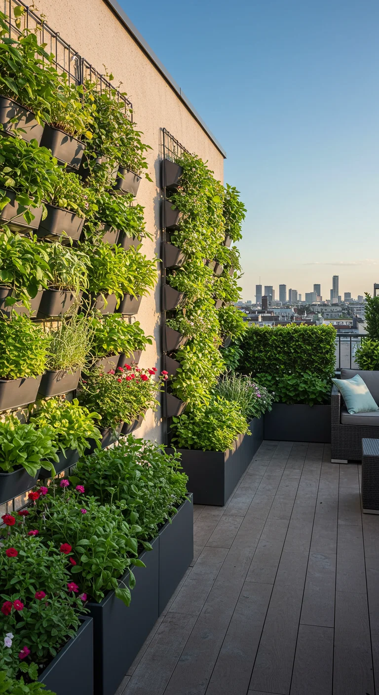 6. Garden Paradise: Vertical Planting Solutions