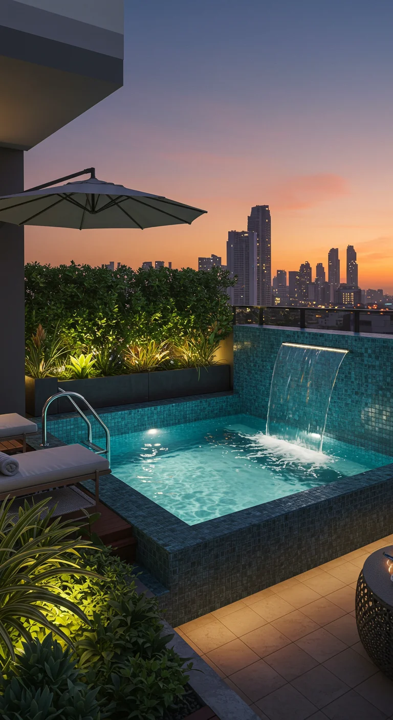 10. Poolside Retreat: Adding Water Features