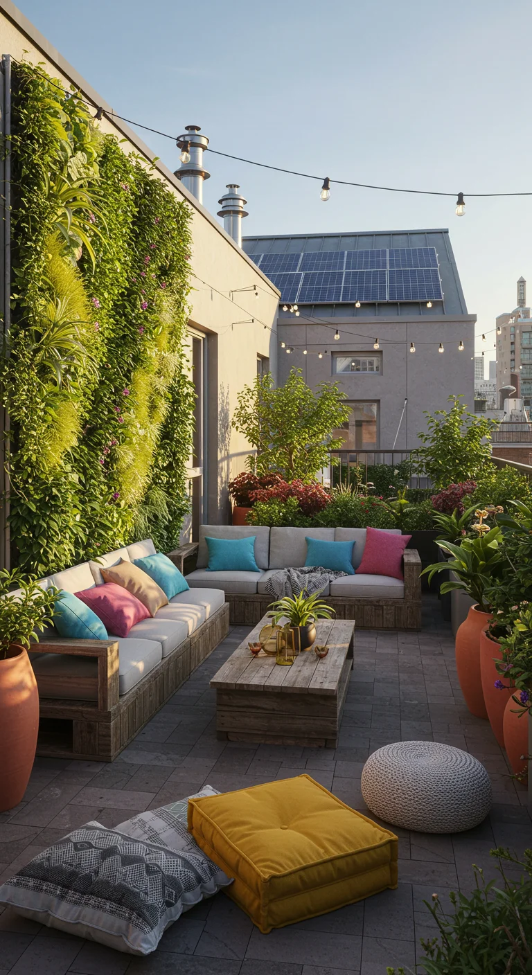 12. Sustainable Style: Eco-Friendly Rooftops