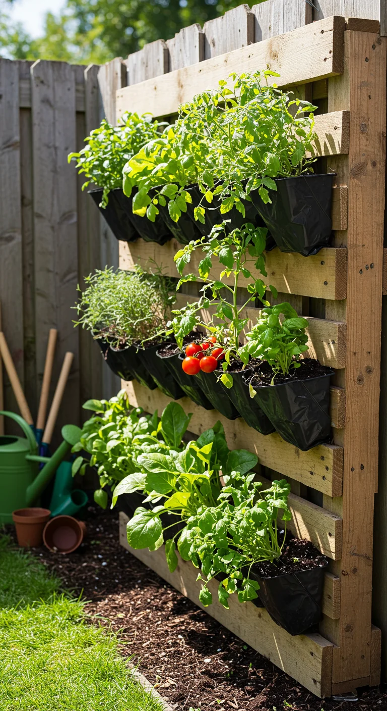 5. Vertical Vegetable Gardens: Grow Your Own Produce