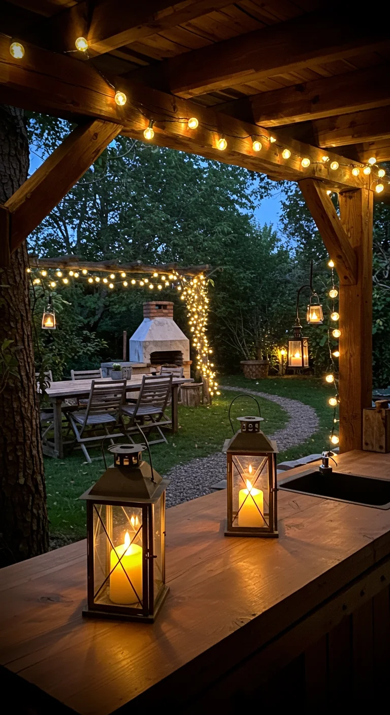 9. Lighting Ideas to Set the Mood: From Fairy Lights to Lanterns