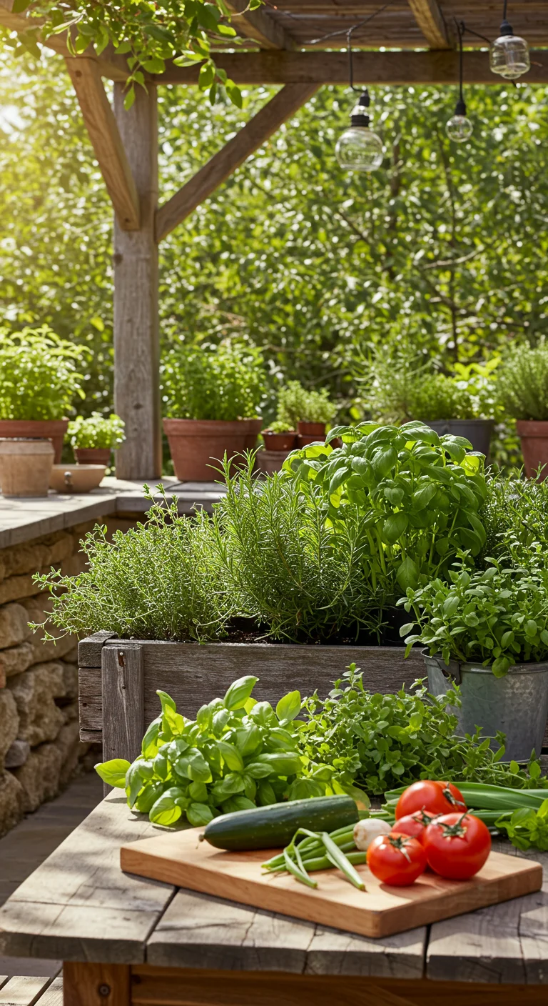 11. Herb Gardens: Fresh Flavors at Your Fingertips