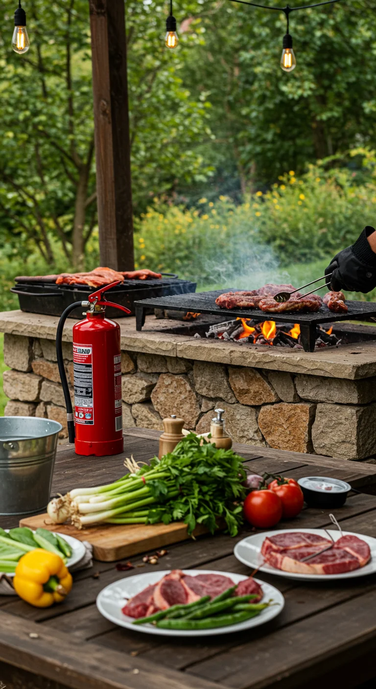 20. Safety First: Fire and Food Safety in Outdoor Cooking