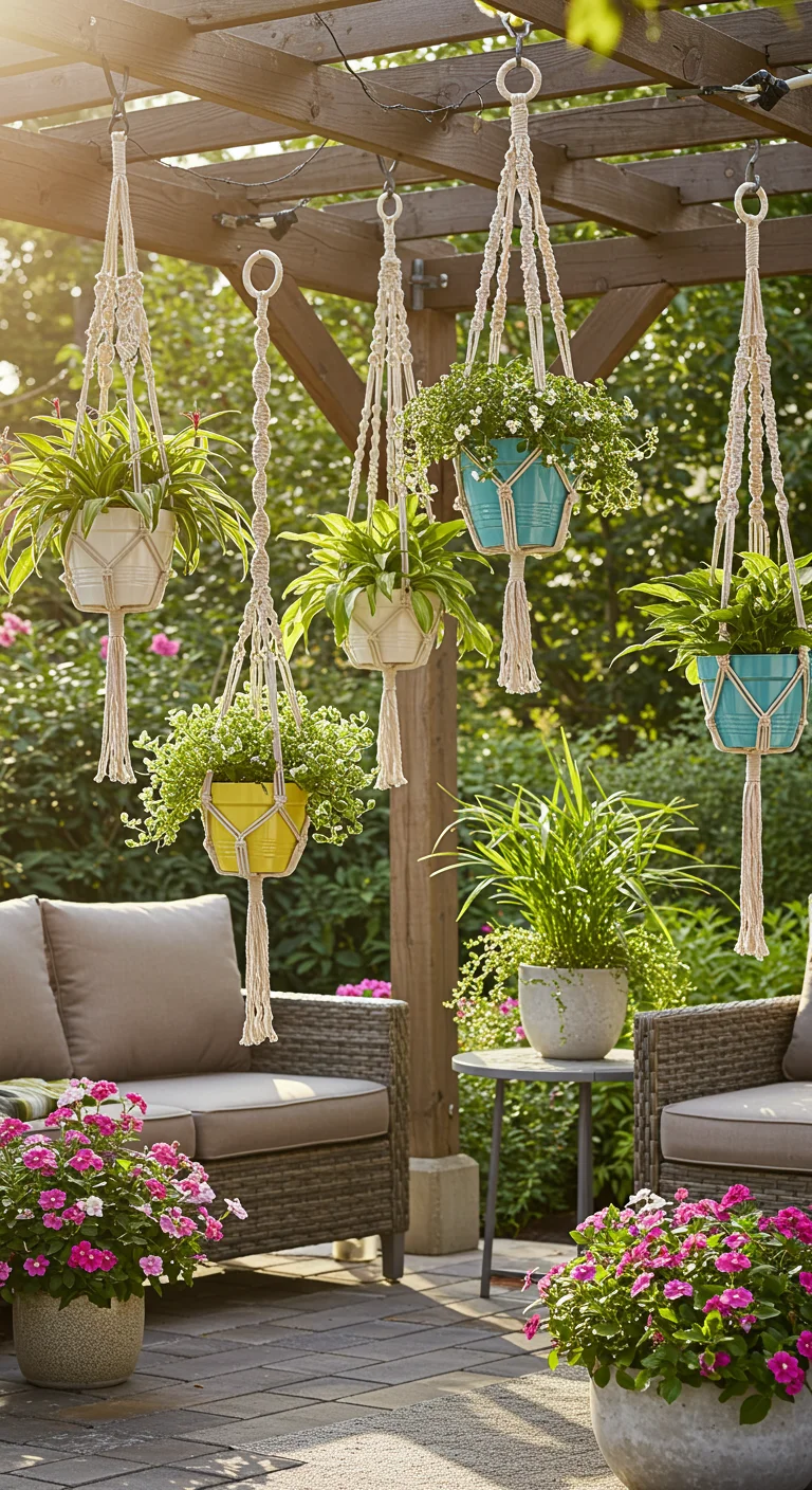 10. Outdoor Oasis: Weather-Resistant Hanger Ideas