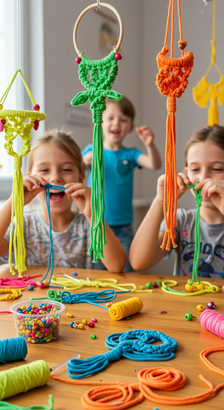 11. Kids’ Corner: Fun and Playful Macrame Designs