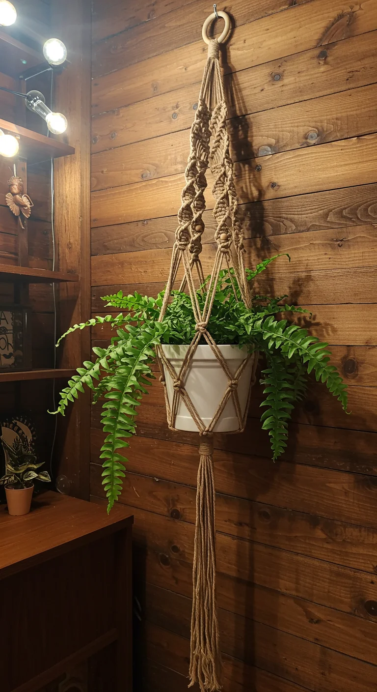 13. Vintage Vibes: Retro Macrame Styles to Revive