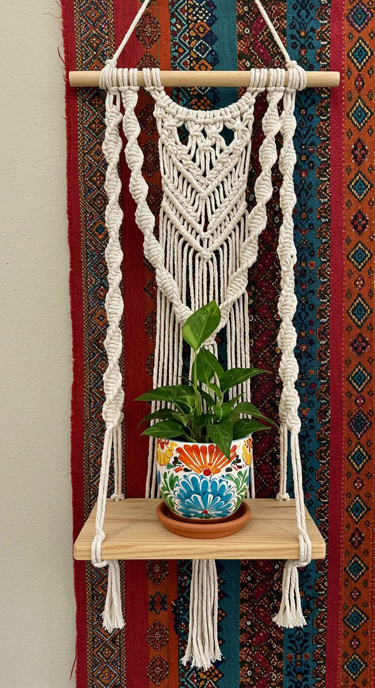 15. Artistic Fusion: Mixing Macrame with Other Crafts
