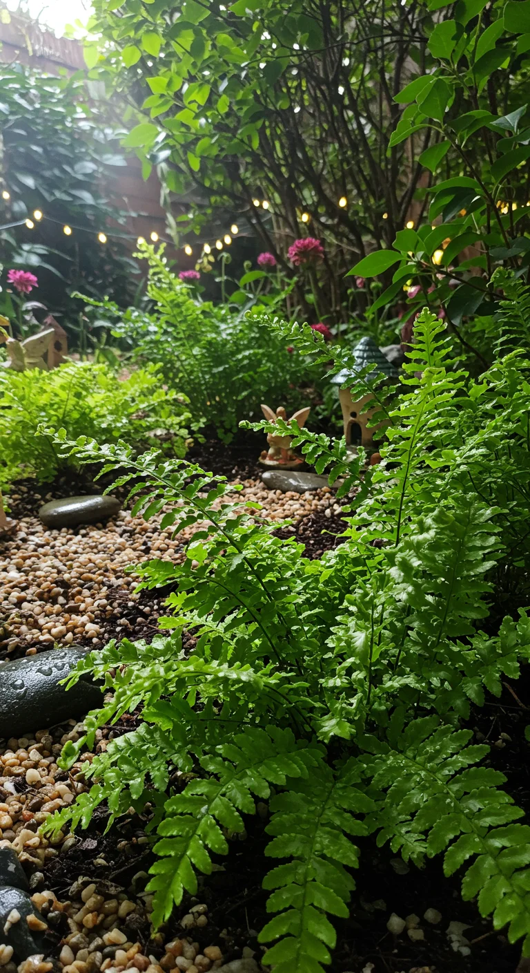 7. Dainty Ferns: Lush Greenery for Shady Spots