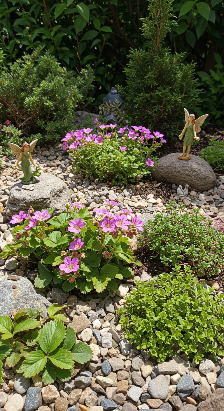 8. Alpine Charm: Rock Garden Plants for Fairy Landscapes