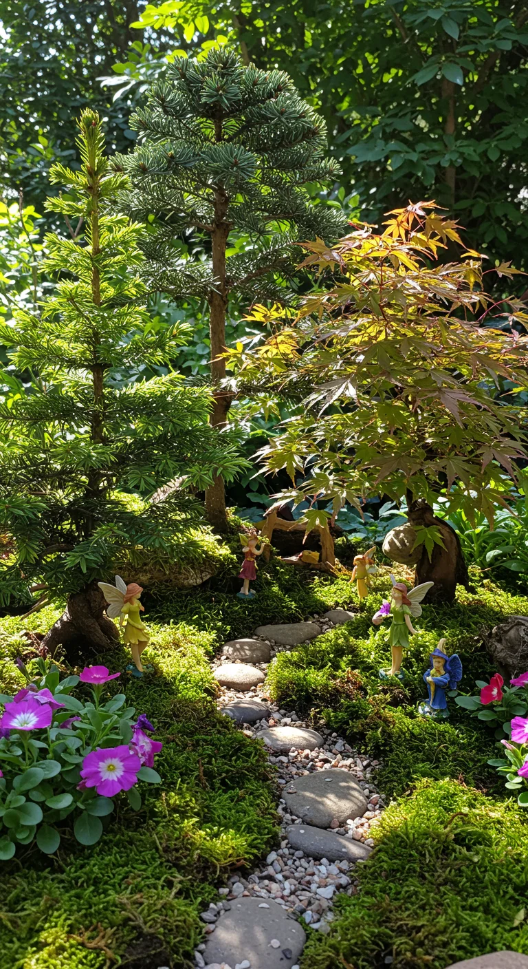 9. Tiny Trees: Dwarf Varieties to Create Vertical Interest