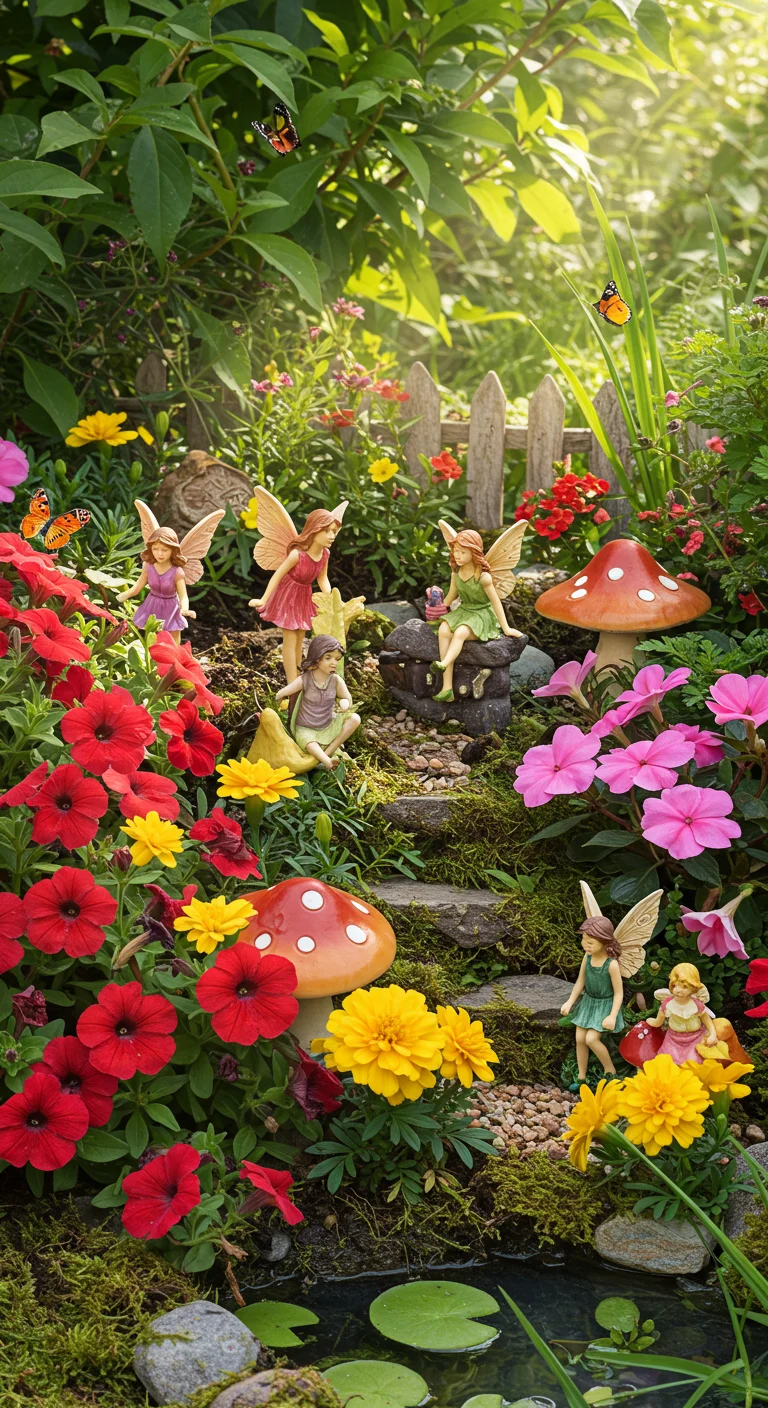 13. Vibrant Annuals: Temporary Touches of Color