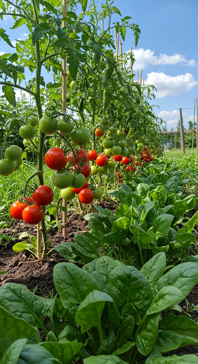 4. Spinach: The Nutrient-Rich Ground Cover