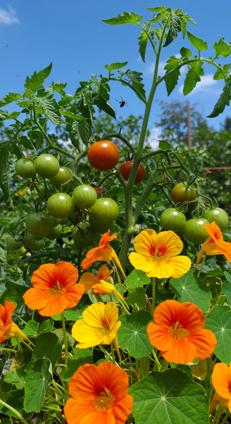 9. Nasturtiums: Edible Flowers that Attract Beneficial Insects