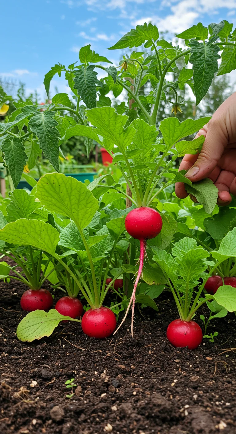 12. Radishes: Fast-Growing Friends That Loosen Soil