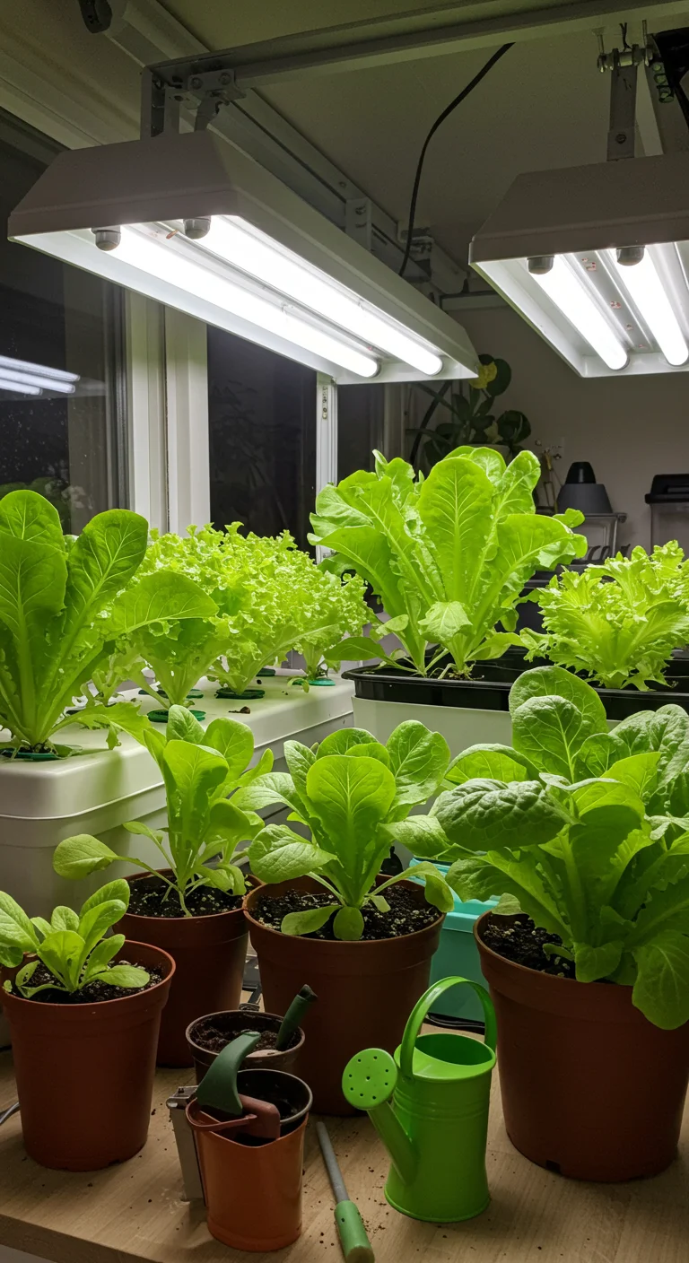 1. Lettuce: The Leafy Powerhouse of Indoor Gardening