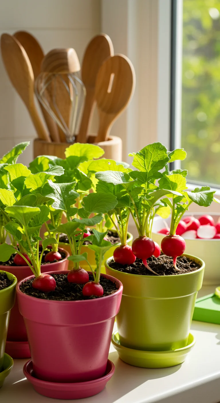 2. Radishes: Quick and Crunchy Comforts for Your Kitchen