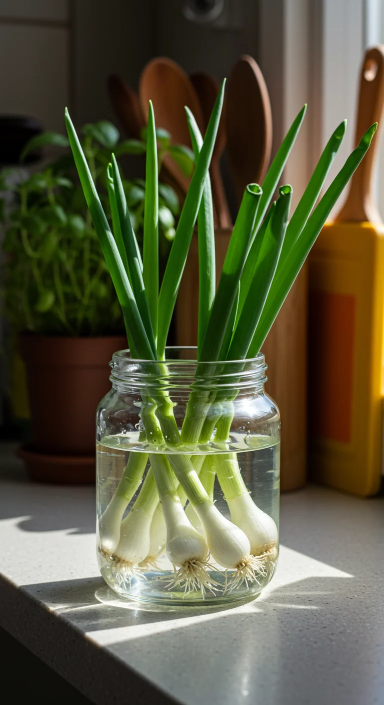 5. Green Onions: The Easy-to-Grow Flavor Booster