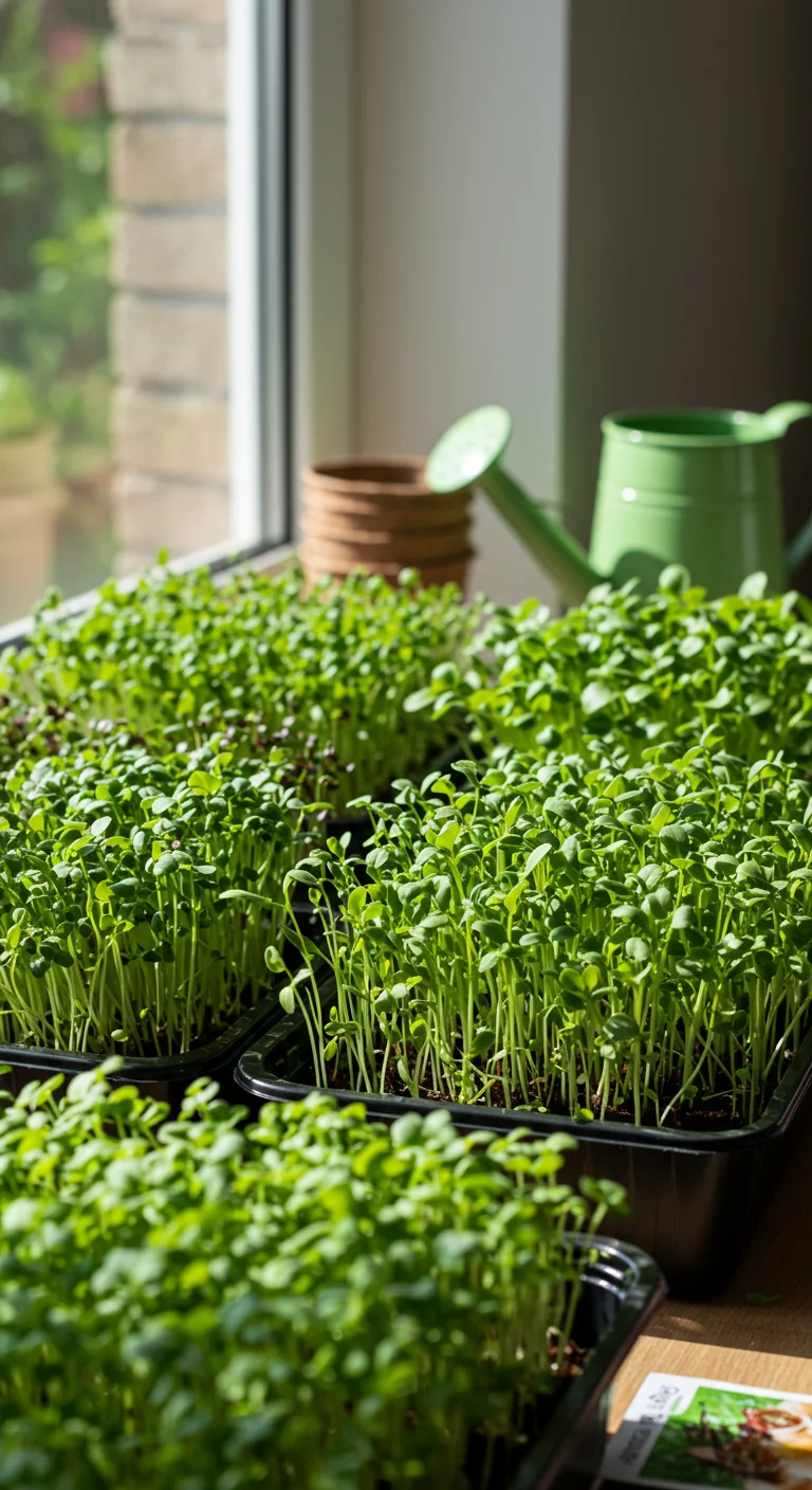 6. Microgreens: Tiny Nutritional Giants