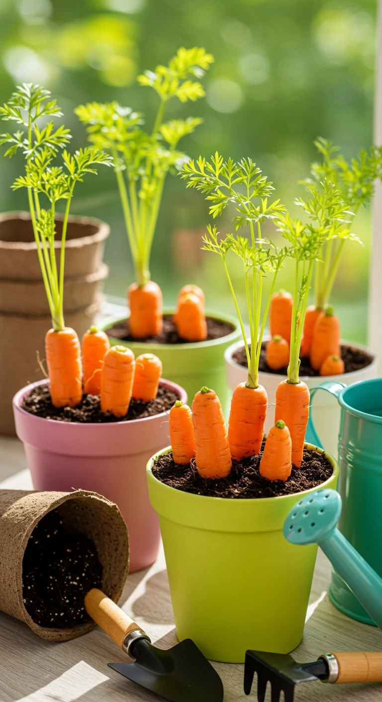 7. Baby Carrots: The Fun and Flavorful Indoor Crop
