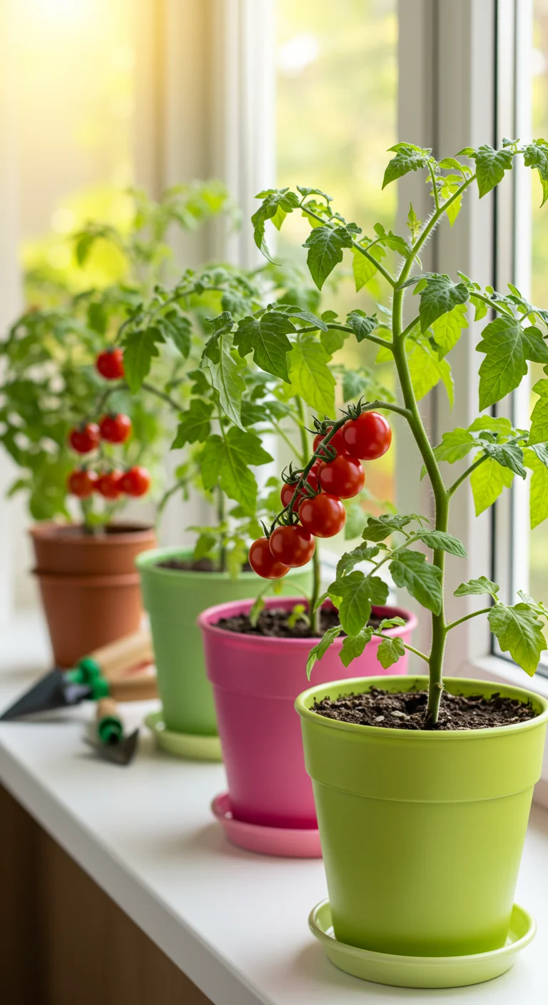 9. Tomatoes: Sweet Success with Dwarf Varieties