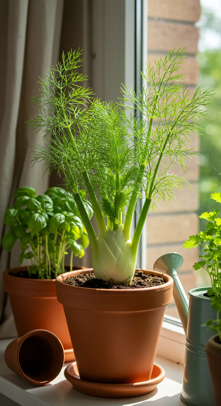 18. Fennel: An Anise-Flavored Gem for Your Indoor Garden