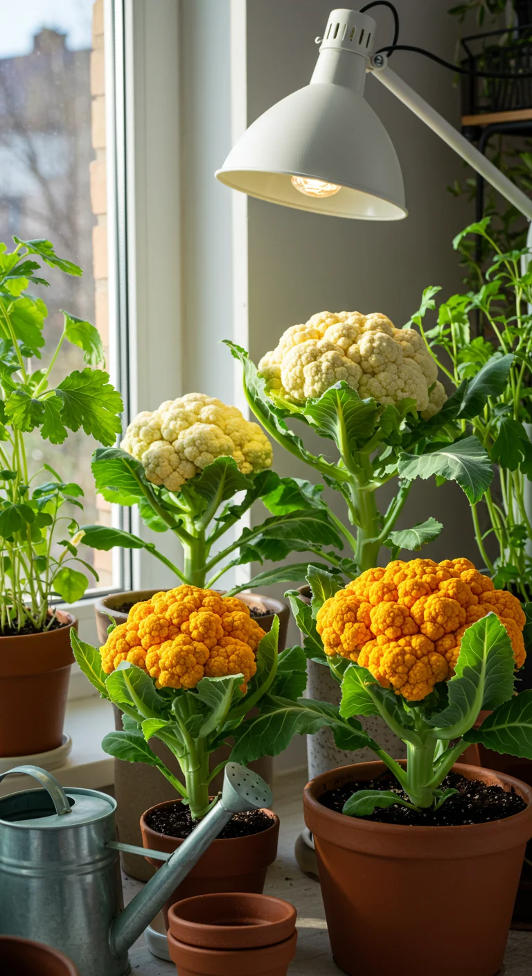 19. Cauliflower: Indoor-Friendly Varieties to Try