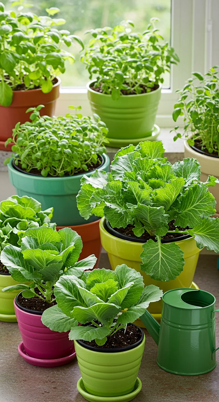 22. Cabbage: Compact Varieties for Indoor Crunch