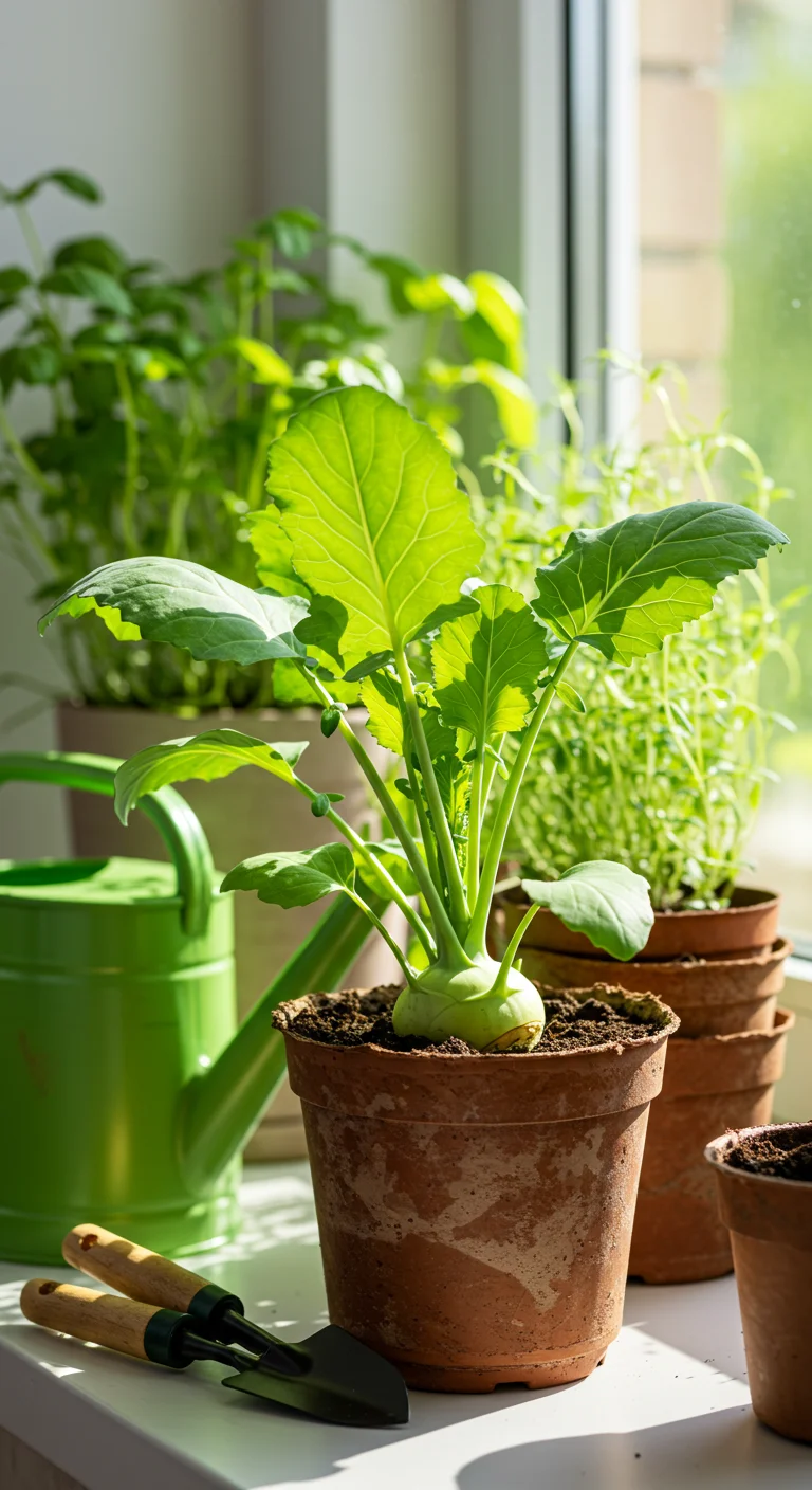 23. Kohlrabi: The Unique Veggie That Thrives Indoors